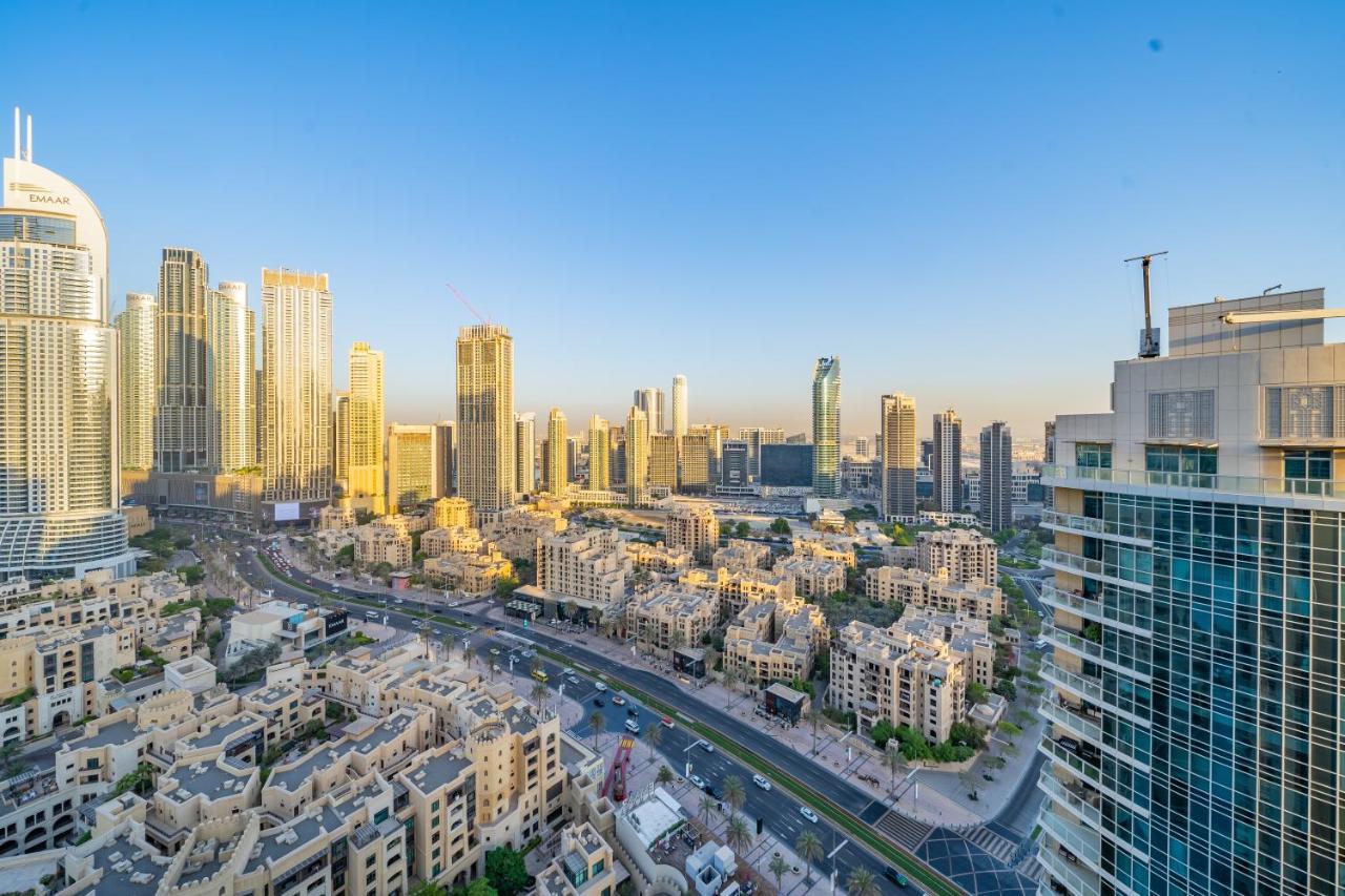 Chic And Zen Apartment, Near Burj Khalifa Tower Дубай Экстерьер фото