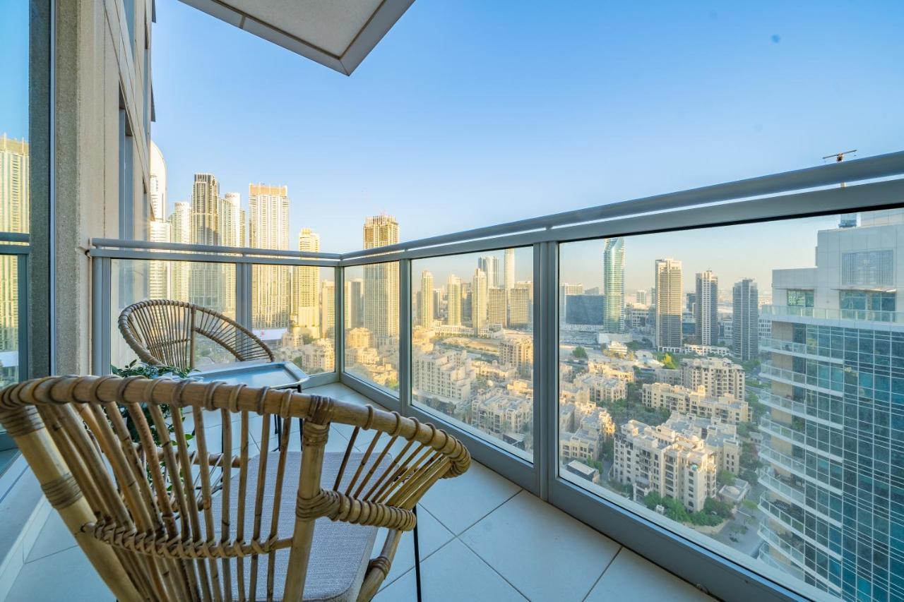 Chic And Zen Apartment, Near Burj Khalifa Tower Дубай Экстерьер фото