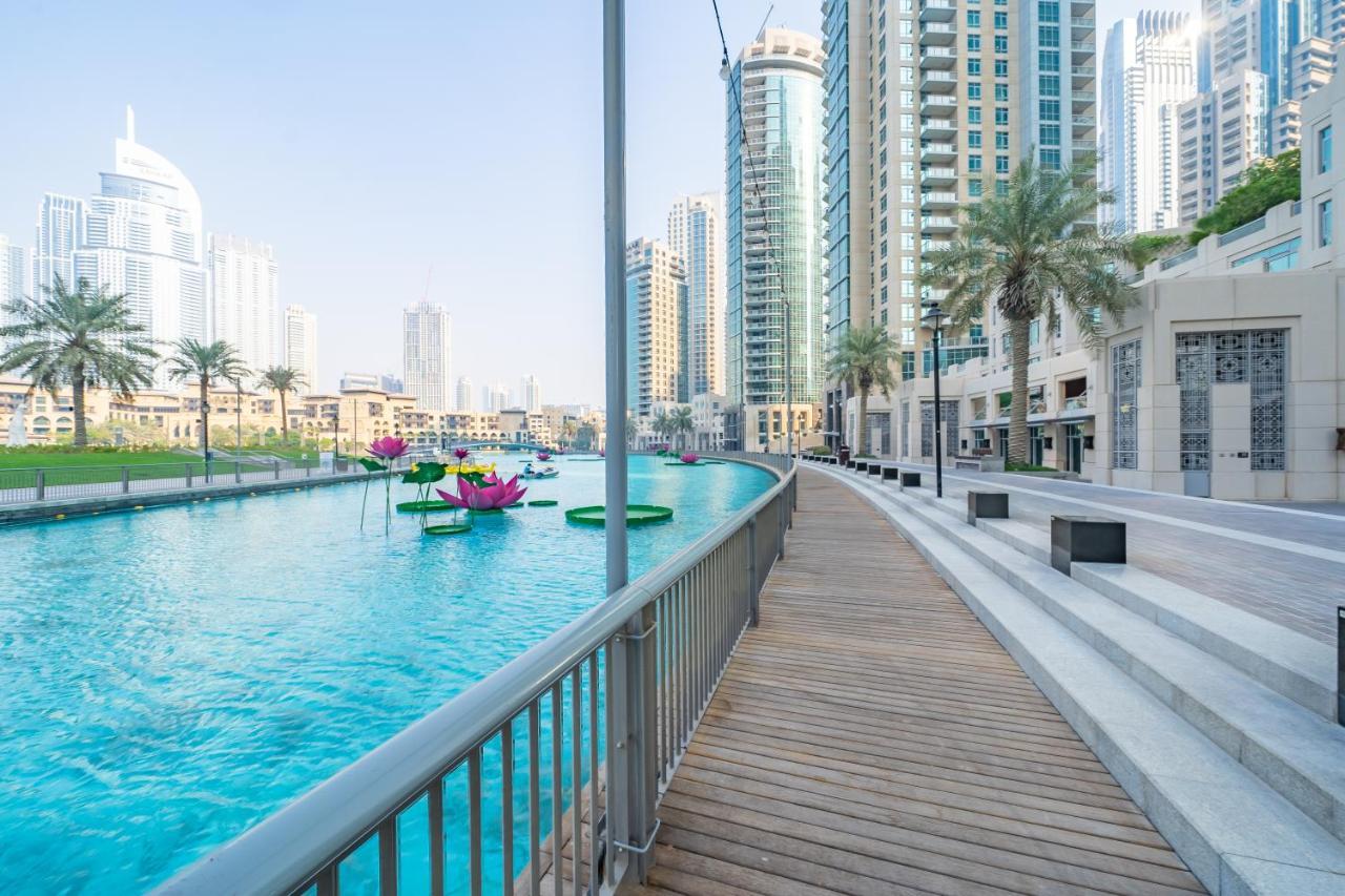 Chic And Zen Apartment, Near Burj Khalifa Tower Дубай Экстерьер фото